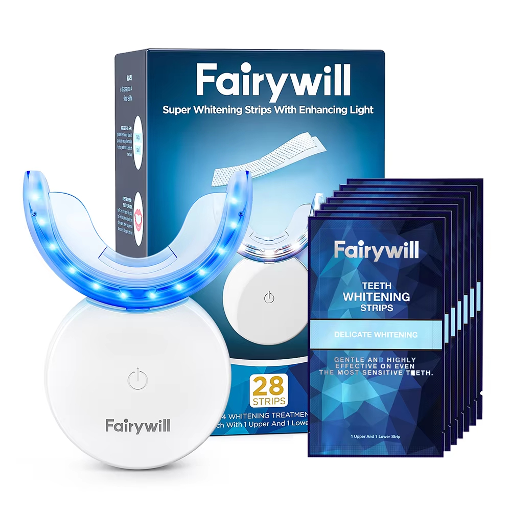 ชุดฟอกสีฟัน Fairywill พร้อมไฟ LED L6+336