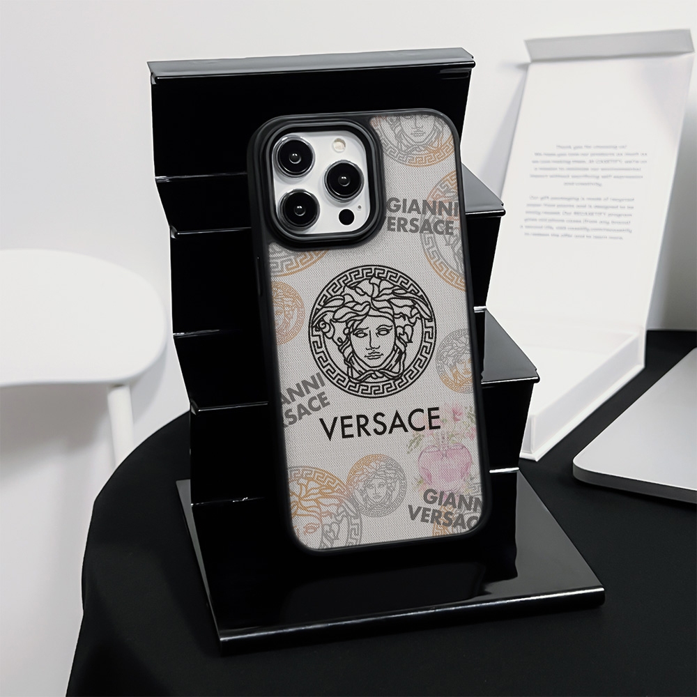 แบรนด์หรู Versace Trendเคสโทรศัพท์แบบนุ่มสําหรับIphone 16 Pro Max 15 Pro Max 14 Pro Max i14 13 Pro Max i13 13pro i11 11 Pro Max 12 Pro Maxฝาครอบป้องกัน