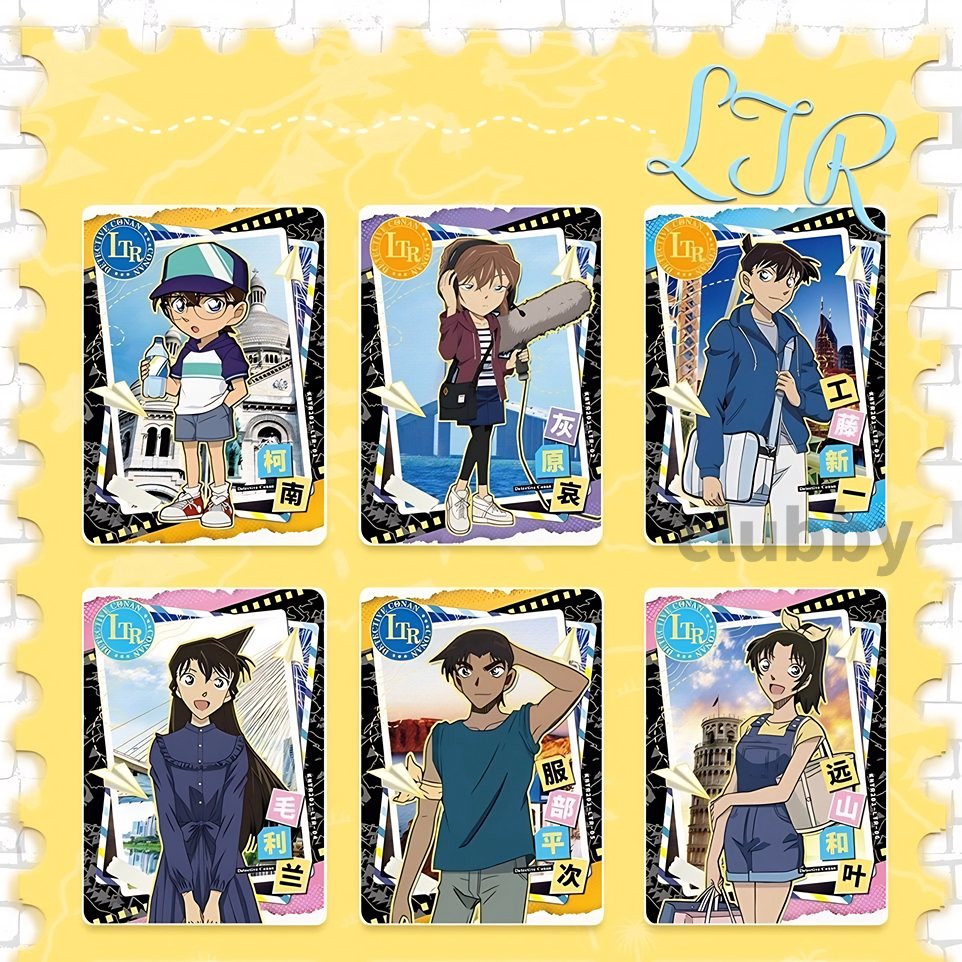 90 หนา การ์ดโคนัน Conan หายาก ZR/QR/SSR Cards ของขวัญวันเกิด สินค้าอนิเมะ - รูปที่ 2