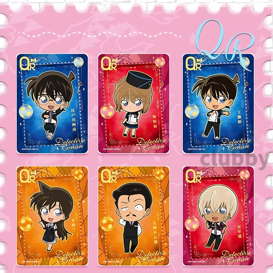 90 หนา การ์ดโคนัน Conan หายาก ZR/QR/SSR Cards ของขวัญวันเกิด สินค้าอนิเมะ - รูปที่ 3