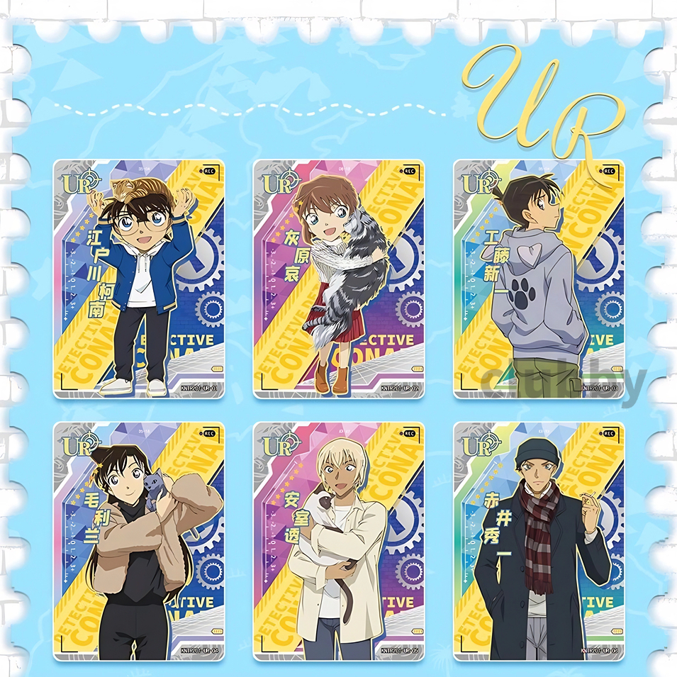 90 หนา การ์ดโคนัน Conan หายาก ZR/QR/SSR Cards ของขวัญวันเกิด สินค้าอนิเมะ - รูปที่ 4