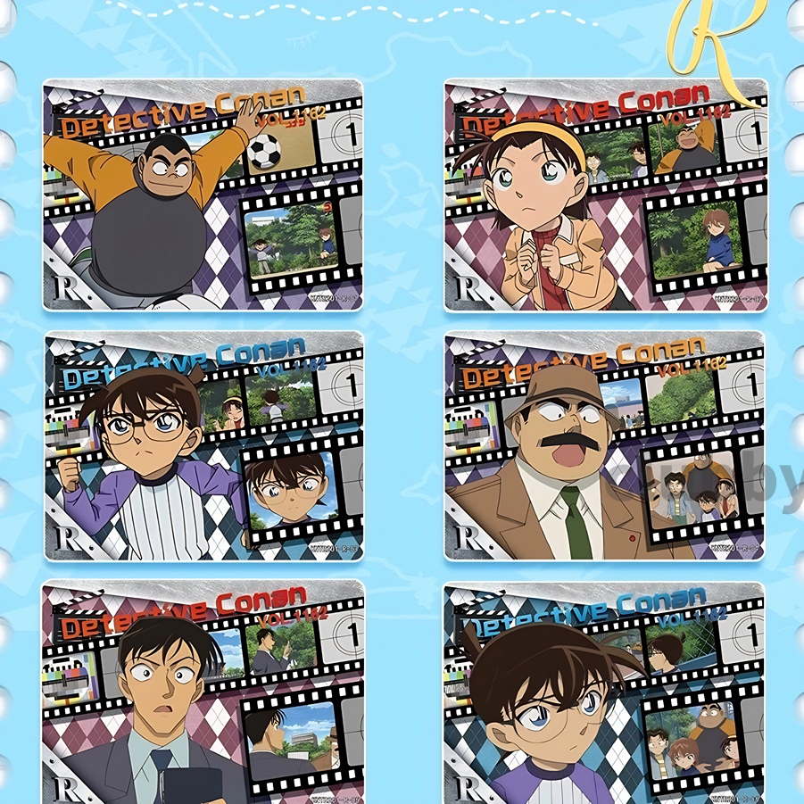90 หนา การ์ดโคนัน Conan หายาก ZR/QR/SSR Cards ของขวัญวันเกิด สินค้าอนิเมะ - รูปที่ 5