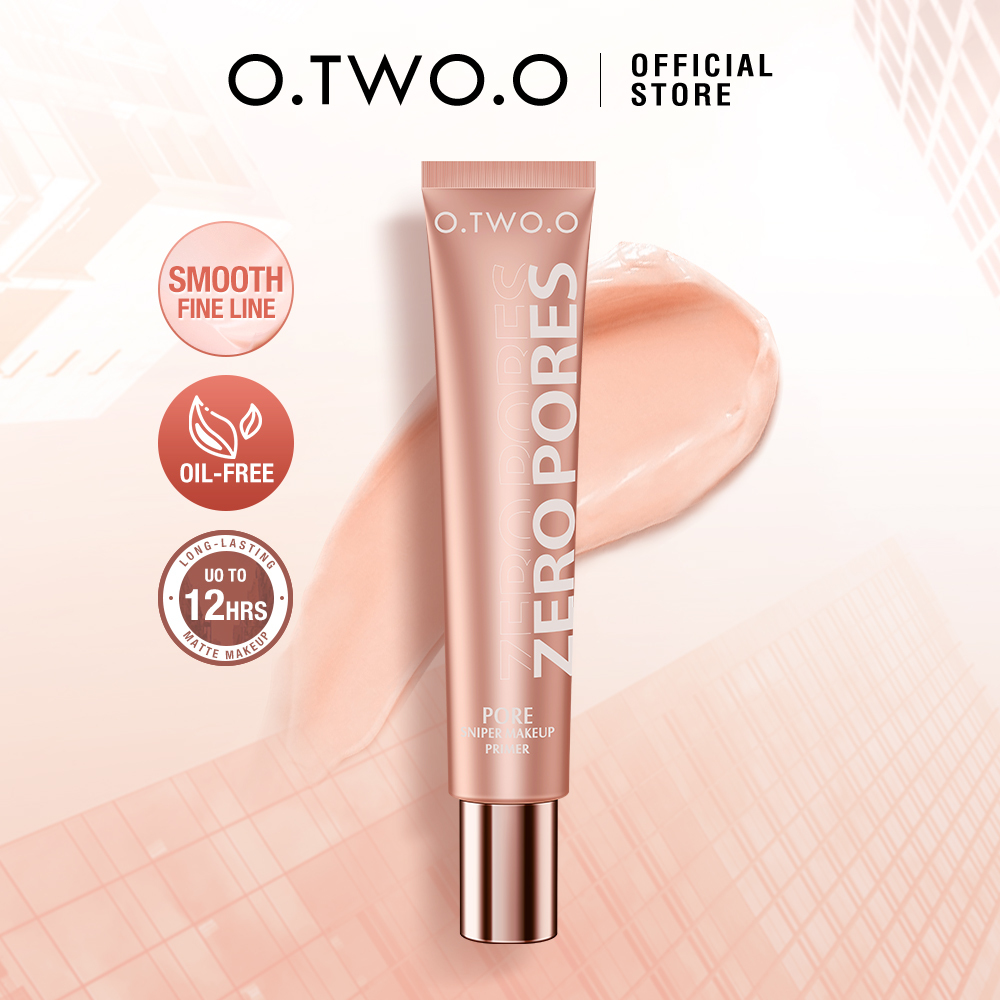 O.TWO.O ไพรเมอร์ให้ความชุ่มชื้นแก่ผิวหน้า เบสเมคอัพ เบลอรูขุมขน 20 กรัม ควบคุมความมัน ติดทนนาน ให้ความกระจ่างใส เบสเมคอัพให้ความเรียบเนียน ความชุ่มชื้น
