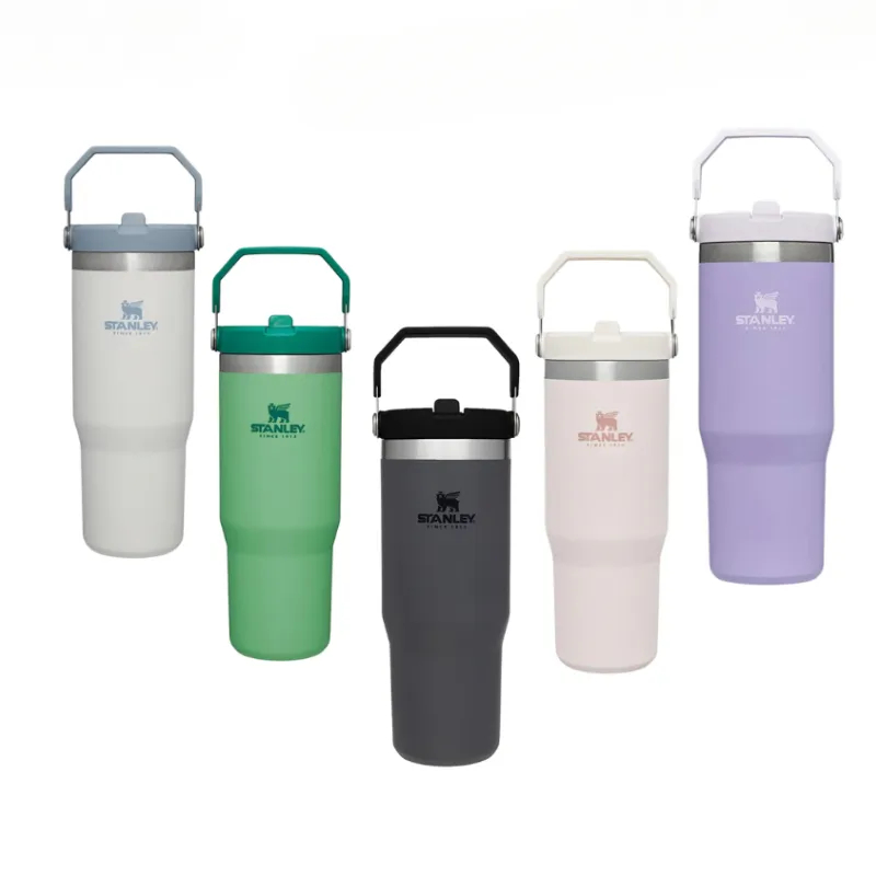 STANLEY Varsity Iceflow Flip Straw Tumbler 30 oz แก้วเก็บความเย็น รับประกันของแท้