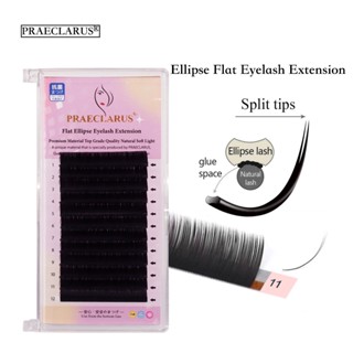 PRAECLARUS ขนตาปลอม ขนมิงค์นุ่ม หนา 0.15 มม.ส่วนขยายของขนตาว…