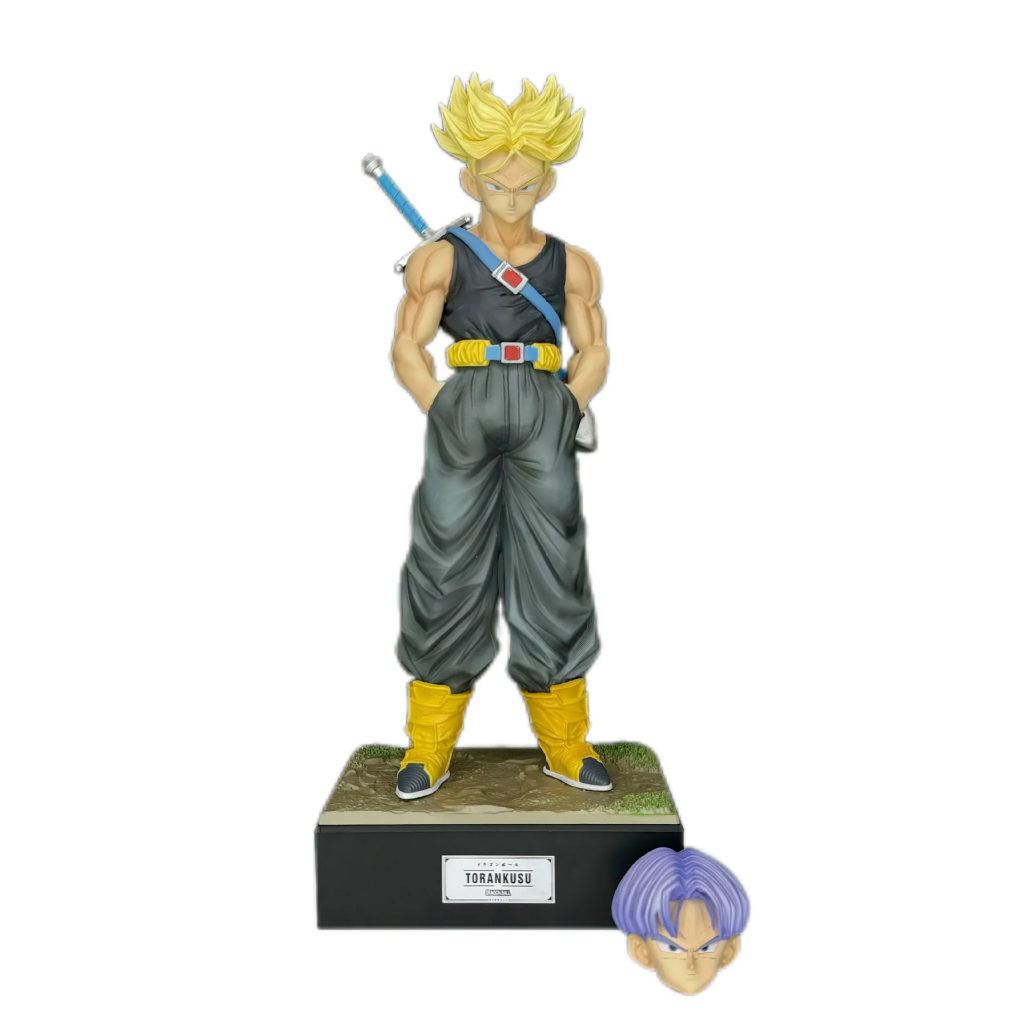 Dragon Ball Infinity Z Warriors Infinite Trunks Dual Head Sculpt โมเดลฟิกเกอร์อนิเมะ