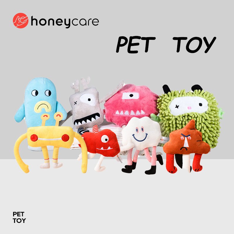 Honeycare ของเล่นเคี้ยวฟัน แบบโต้ตอบ ของเล่นสําหรับสัตว์เลี้ยง สุนัข แมว