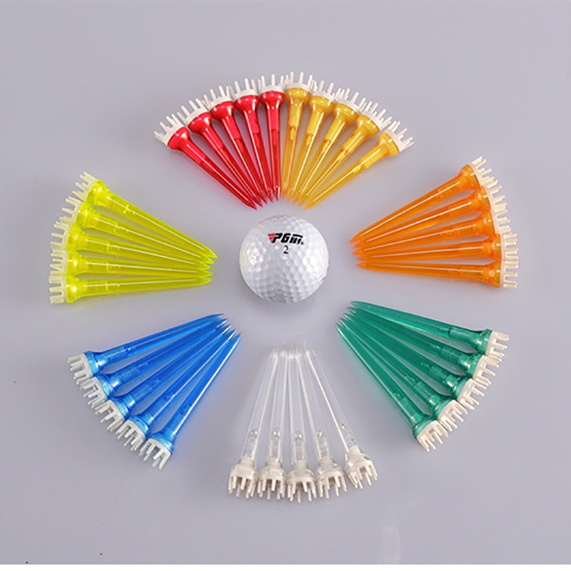 Pgm Golf Crown Needle Golf Tee Golf Nail Plastic Tee Transparent Ball Tee