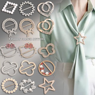 50รุ่นมุกและ พลอยเทียม ที่มีมุมผูกปมเสื้อระดับไฮเอนด์เสื้อยื…