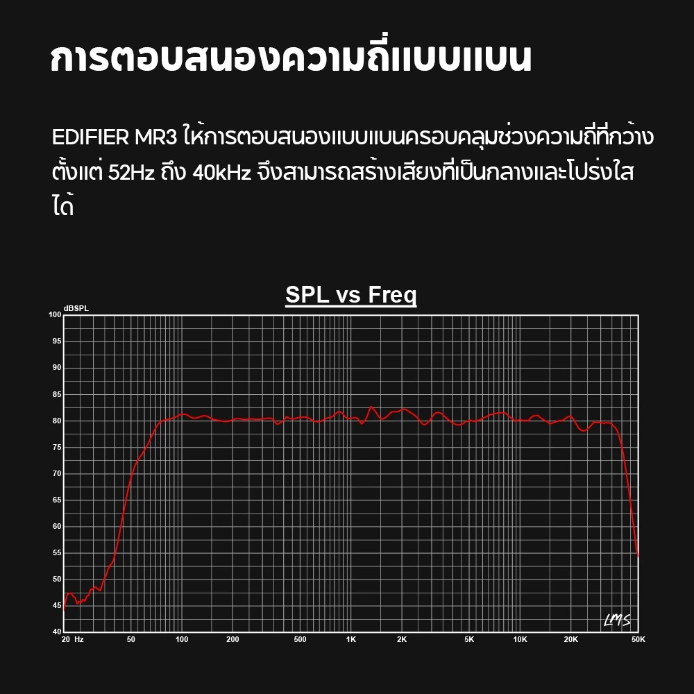 Edifier MR3 ลำโพงมอนิเตอร์ 2.0 Bluetooth 5.4 Hi-Res 36W thumbnail 4
