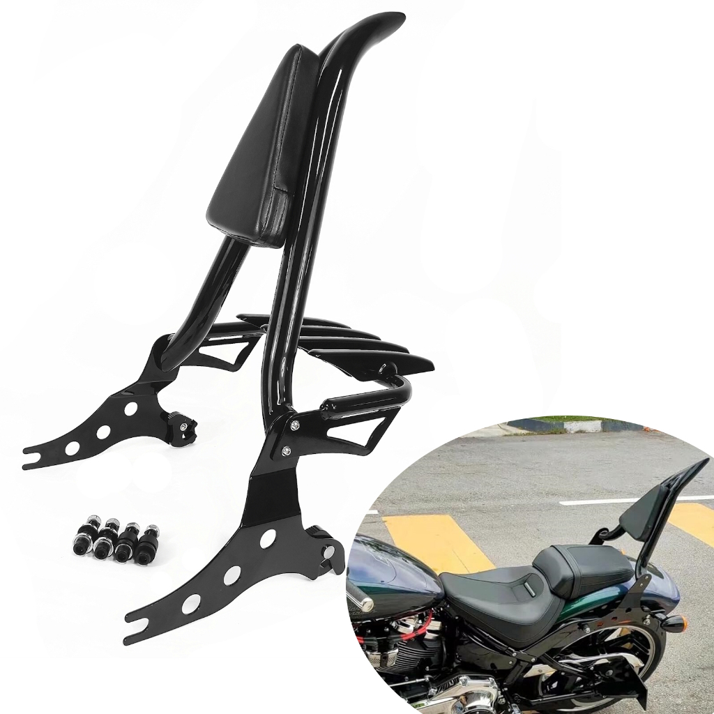 สําหรับ Harley davidson Softail Breakout Fat Boy 114 2007-2025 Breakout 2013-2025 ที่ถอดออกได้พนักพิงผู้โดยสาร Sissy Bar