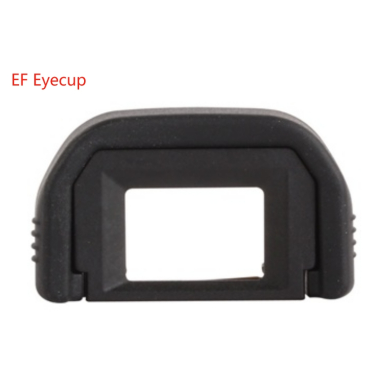 1 pcs EF ช่องมองภาพยาง Eye ถ้วย Eyepiece Eyecup สําหรับ Canon 650D 600D 550D 500D 450D 1100D 1000D 400D SLR กล้องอะไหล่