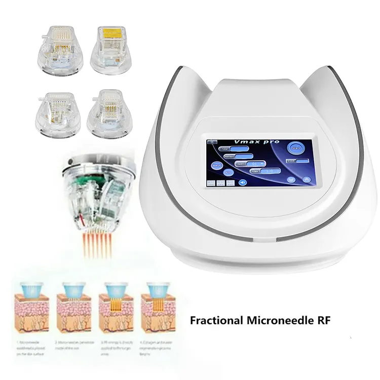 Microneedle Rf Machine กระชับผิวแบบพกพา Microneedle Fractional Rf Machine Rf Microneedleing Fraction