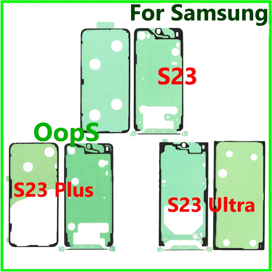กาวกันน้ําสําหรับ Samsung S23 Plus S23+ S23 Ultra โทรศัพท์ LCD ด้านหน้าฝาหลังแบตเตอรี่สติกเกอร์กาว