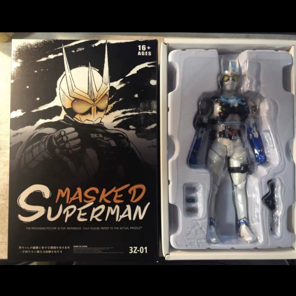 Ko Datong Model Knight Masked Warrior SIF02 ประติมากรรมกระดูกจริง E Brother Bloody White Grim Reaper Spade J คนร้ายที่แข็งแกร่งที่สุด