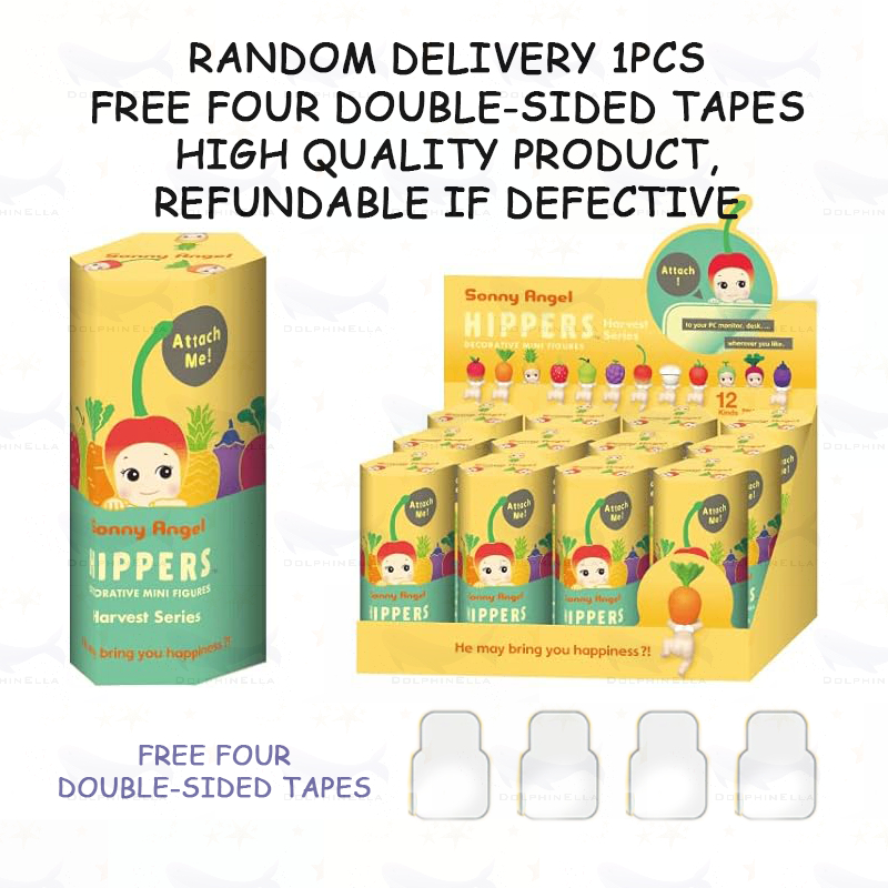 Sonny Angel Hippers Harvest Series โทรศัพท์น่ารัก ตกแต่งคอมพิวเตอร์ สุ่มรูปทรงผลไม้