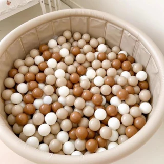 ลูกบอลปลอดสารพิษ หนาปลอดภัยและไม่มีกลิ่น(200 ลูก) ลูกบอลพลาสติก Non-toxic Plastic ball บอลใส่บ่อ เกรดหนา