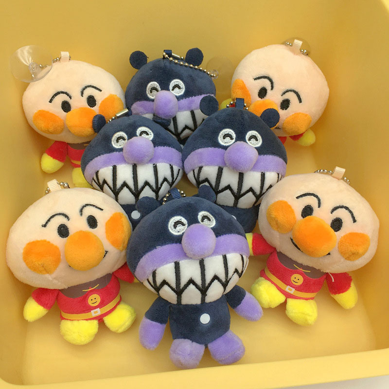 8 ซม.ญี่ปุ่นอะนิเมะAnpanman Plush ตุ๊กตาของเล่นการ์ตูนตัวเลขนุ่มน่ารักตุ๊กตาจี้เด็กของขวัญวันเกิด Kawaii Xmas Home Decor