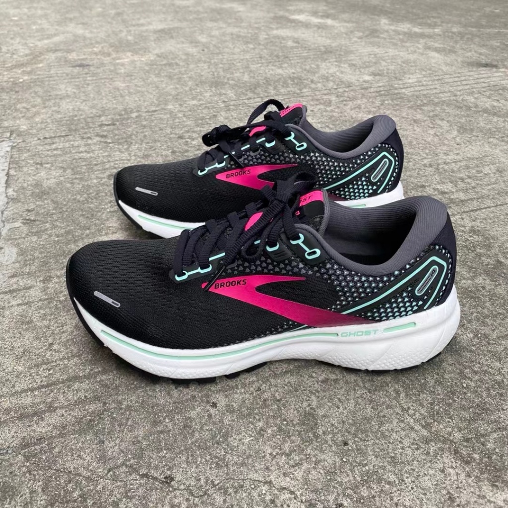 Brooks Brooks Ghost14 Devil hoppy running shoes Marathon รองเท้าวิ่งกีฬาผู้ชาย การดูดซับแรงกระแทก