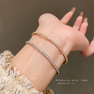 เพทายที่เรียบง่ายเรขาคณิตเปิดสร้อยข้อมือแฟชั่นความรู้สึกเกรด…