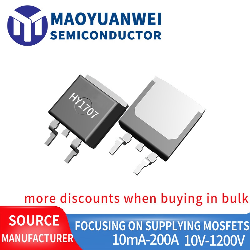 HY1707B TO-263 70V/80A 10 ชิ้นช่อง MOS Field Effect Tube HY1707 SMD Patch ta