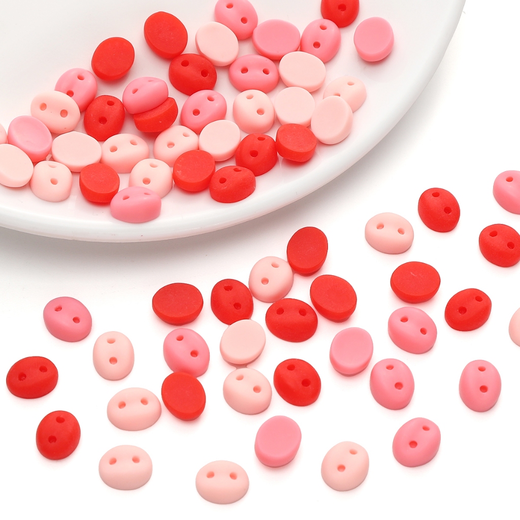 [9x8 มม.] 20 ชิ้นอะคริลิคหมูจมูกอุปกรณ์เสริมตุ๊กตาตุ๊กตาของเล่นจมูกสีแดงสีชมพูอุปกรณ์เสริม ทําเอง ตุ๊กตาทํามือ - รูปที่ 4