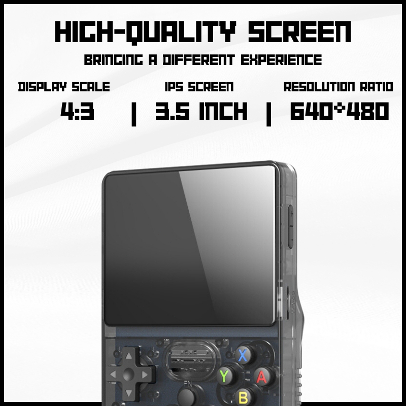 Lenovo Gamecove R36S คอนโซลเกมมือถือย้อนยุค 3.5 นิ้ว IPS ระบบ Linux รองรับหลายแพลตฟอร์ม พกพาสะดวก