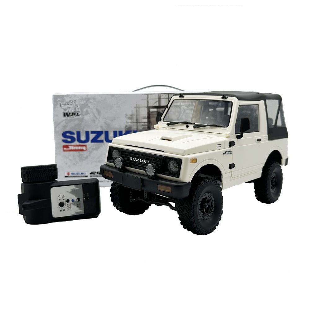 WPL 1/10 C74-1 Suzuki Jimny รีโมทคอนโทรลรถ 4WD Off Road ปีนเขารถ 2.4G Full Scale RC ผู้ใหญ่และเด็กขอ