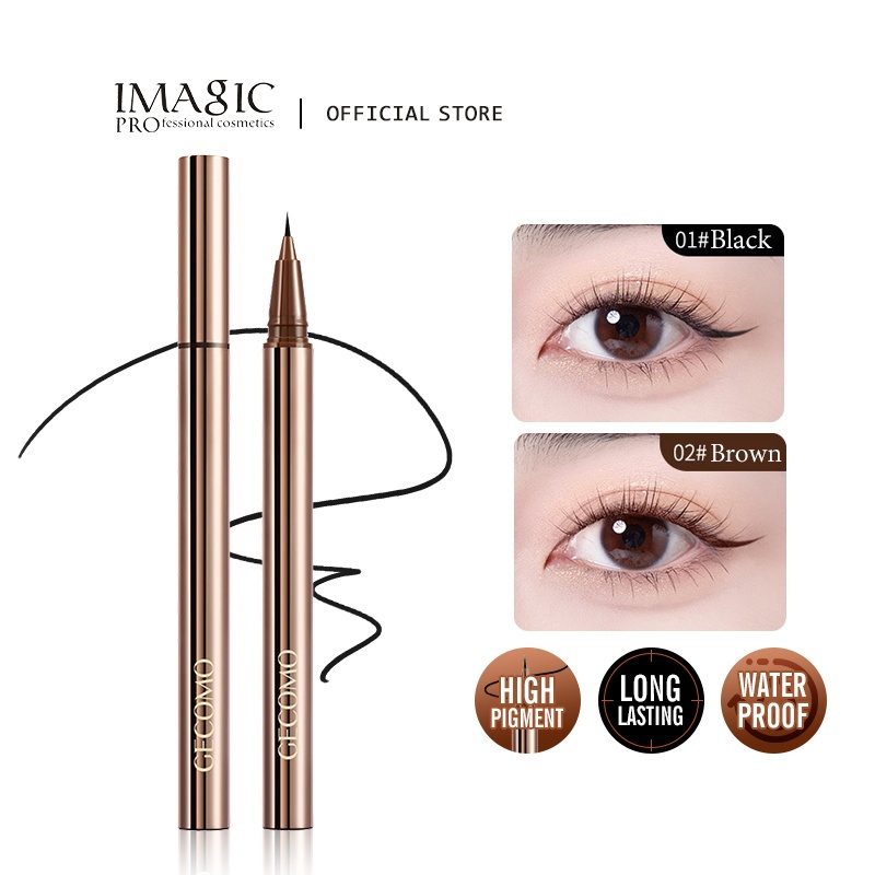 Imagic อายไลเนอร์ Smooth Quick-drying Liquid Eye Liner ติดทนนานไม่เลอะ Eye แต่งหน้ากันน้ํา
