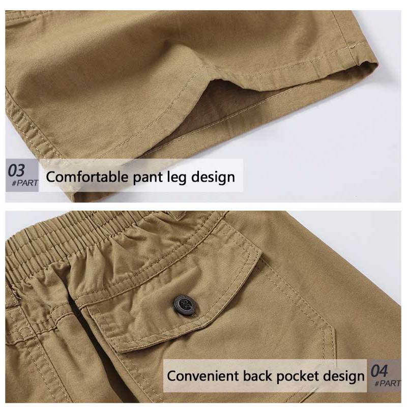 รถจี๊ป วิญญาณ 1941 ESTD 2024 ฤดูร้อนใหม่ผ้าฝ้ายแท้กางเกงครอปหลวมขนาดใหญ่กางเกงขาสั้นลําลองสําหรับสวมใส่ด้านนอกรุ่นบาง - รูปที่ 6