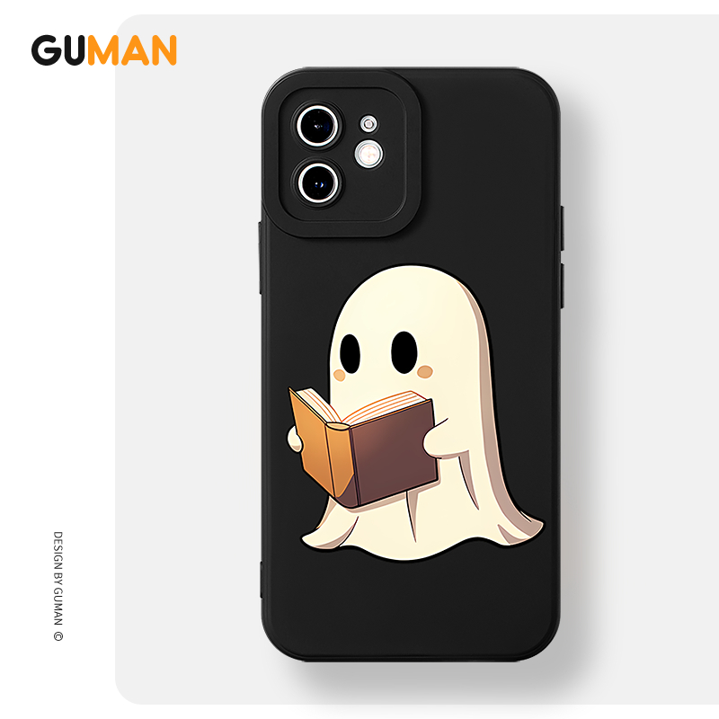 Guman เคสไอโฟน เคสซิลิโคนนุ่มกันกระแทกน่ารักตลก เคสโทรศัพท์ for iPhone 17 16 15 14 13 12 11 Pro Max 