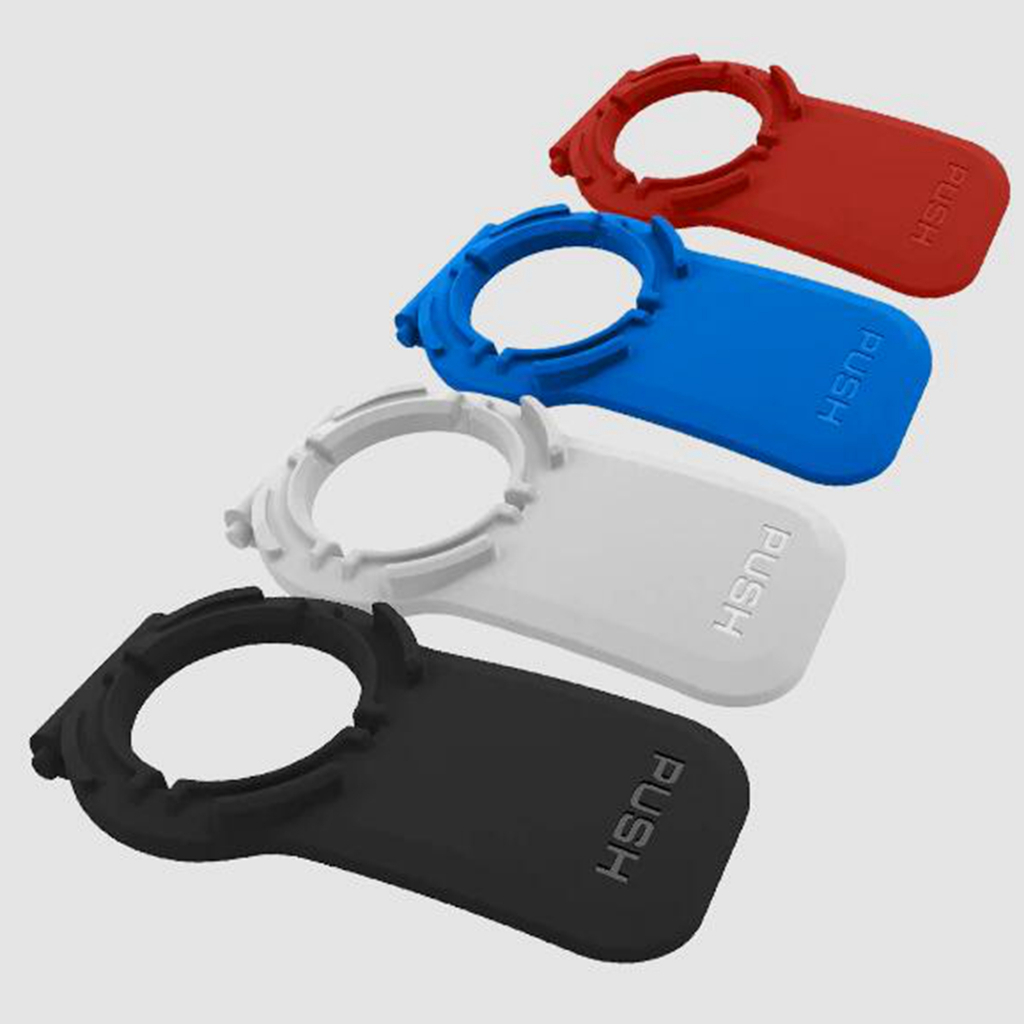 Quad LOCK Mount Lever Mounts ที่แตกต่างกันสี Levers สําหรับจักรยาน Motocycle Handlebar Stem ที่วางโทรศัพท์