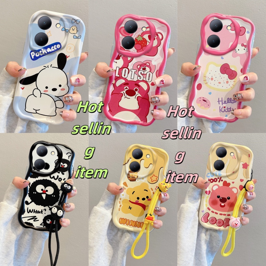 เคส vivo y03 4g vivo y18 4g การ ์ ตูนซิลิโคนอ ่ อนนุ ่ มเคสโทรศัพท ์ TYPQG