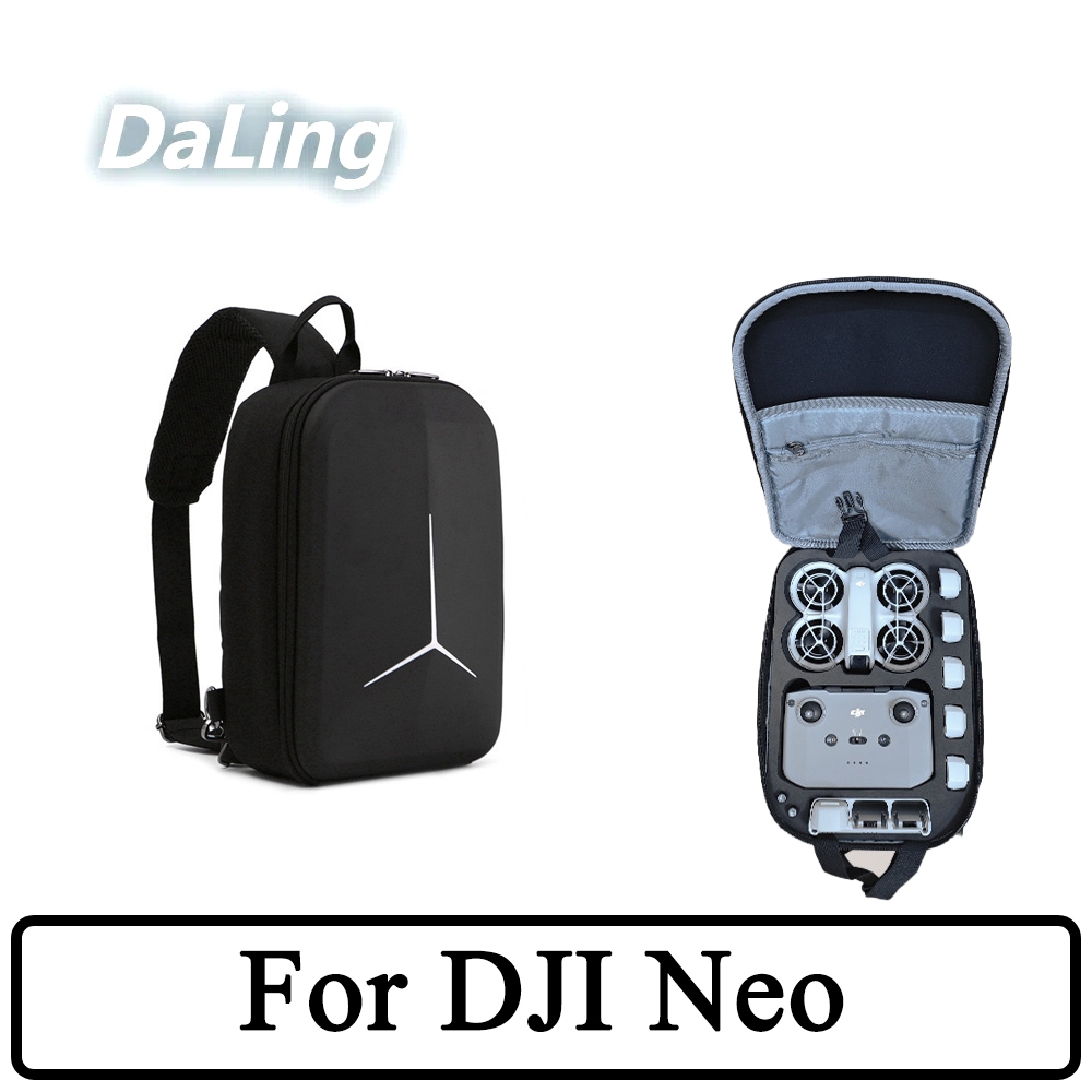 กระเป๋าเก็บกล้องเที่ยวบินสําหรับ DJI Neo กระเป๋าสะพายไหล่แบบพกพากล่องอุปกรณ์เสริม DJI Neo
