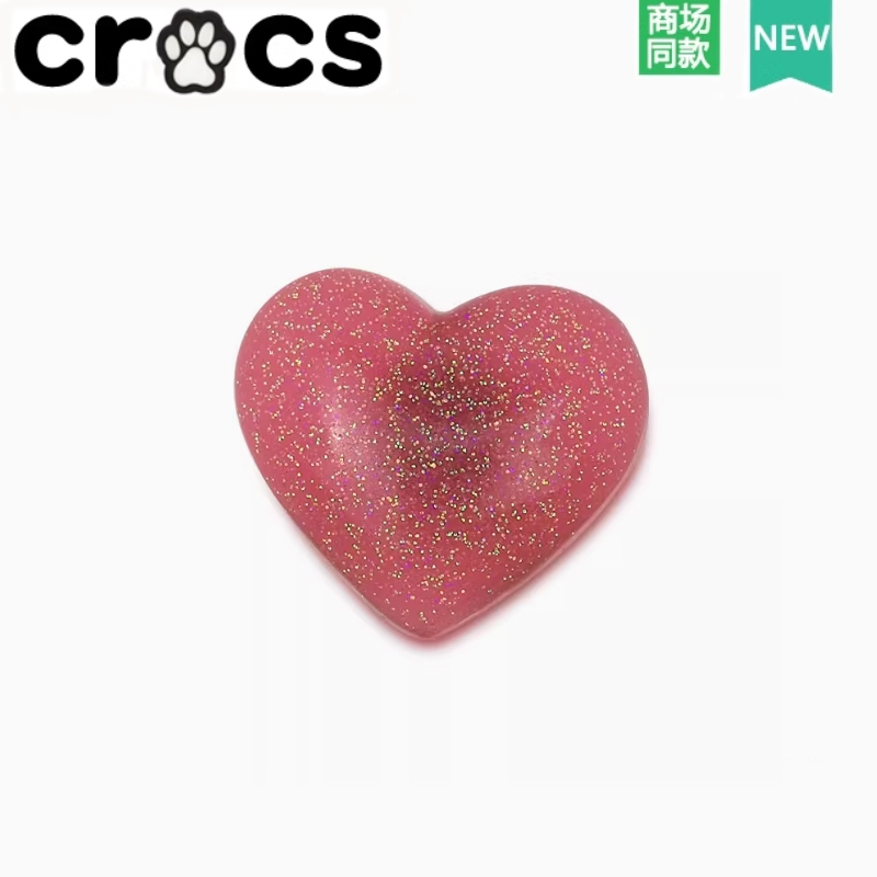 Crocs Hole รองเท้าอุปกรณ์เสริมรองเท้าดอกไม้ตกแต่ง DIY Premium Rose Chain สี่ชิ้นรองเท้าหัวเข็มขัด Carlo Chibi Star