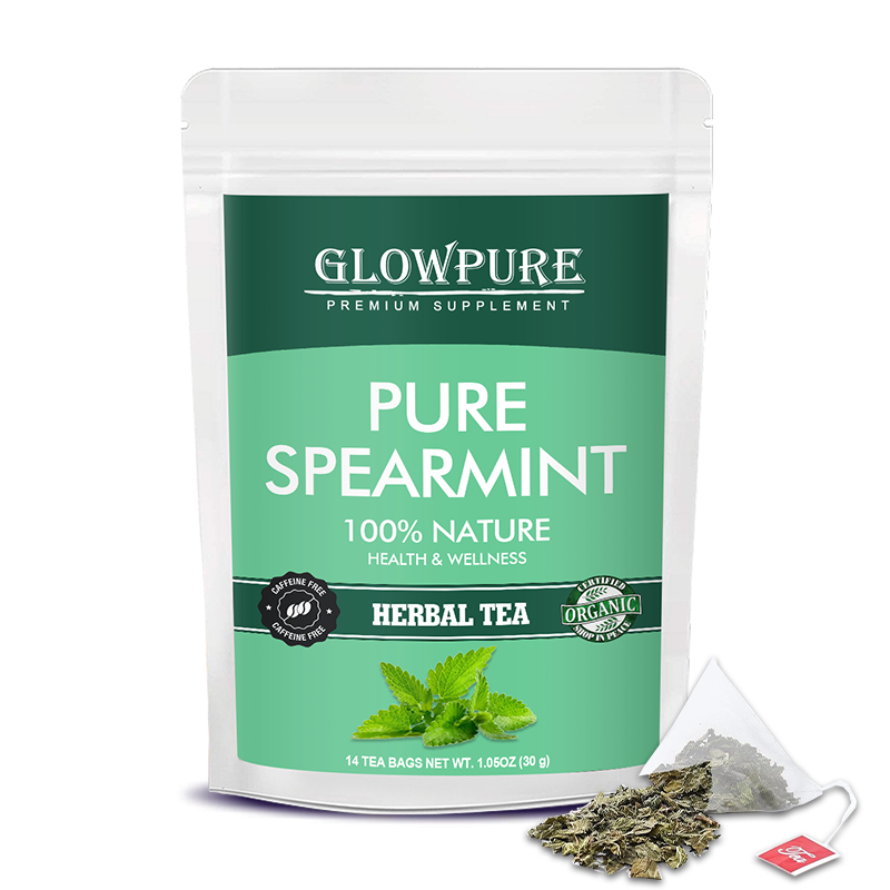 ชาสเปียร์มิ้นท์ 100% Spearmint Tea ชาสเปียร์มิ้นต์ ชาสมุนไพร สเปียร์มินต์ ชามิ้นท์ ชุดคอมโบ