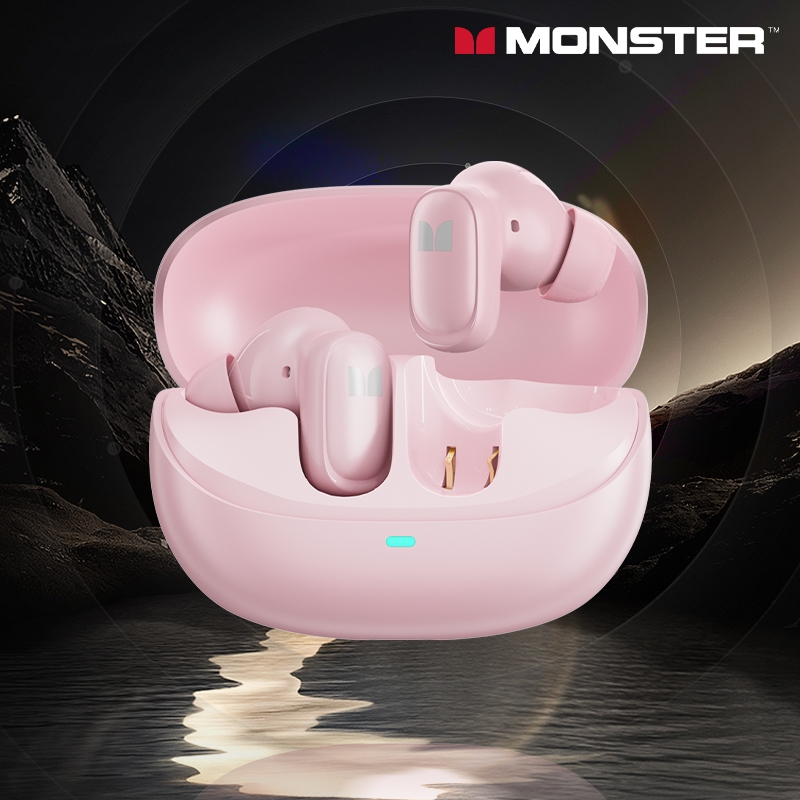 Monster XKT28 หูฟังไร้สายบลูทูธความละเอียดสูงโทรลดเสียงรบกวนคุณภาพเสียงไฮไฟบลูทูธ5.4
