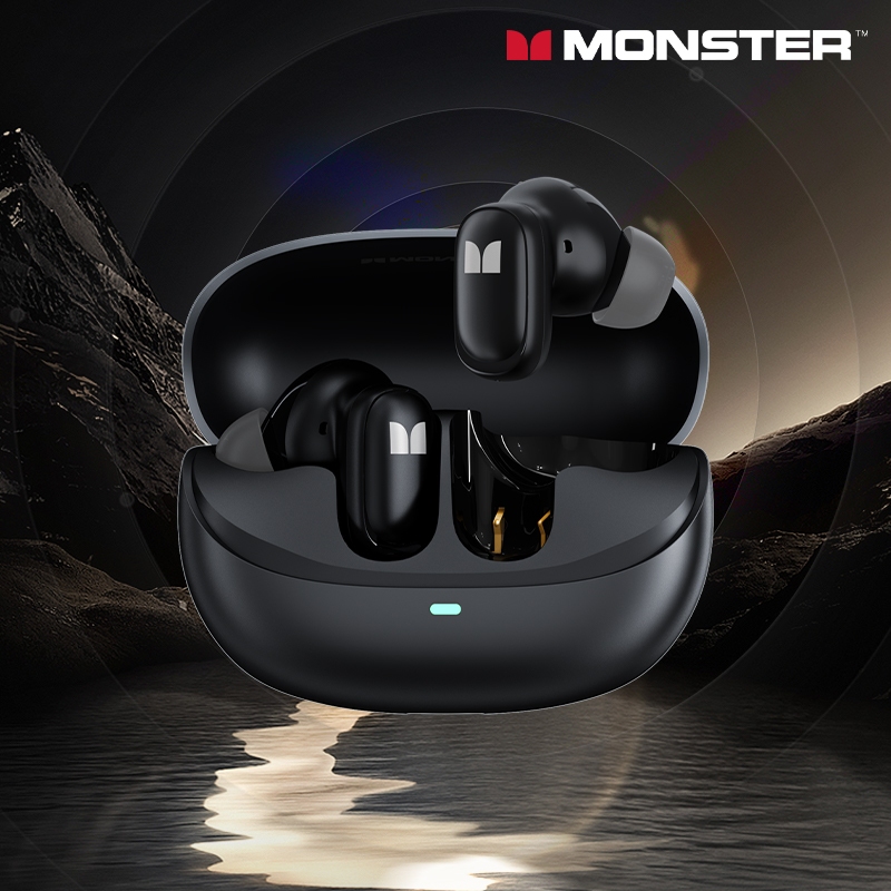 Monster XKT28 หูฟังไร้สายบลูทูธความละเอียดสูงโทรลดเสียงรบกวนคุณภาพเสียงไฮไฟบลูทูธ5.4