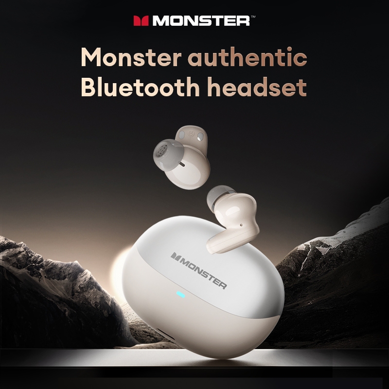 Monster XKT28 หูฟังไร้สายบลูทูธความละเอียดสูงโทรลดเสียงรบกวนคุณภาพเสียงไฮไฟบลูทูธ5.4