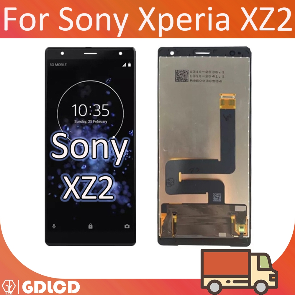 หน้าจอ Sony Xperia XZ2 XZ2 XZ2 หน้าจอสัมผัสดิจิทัล LCD สําหรับ