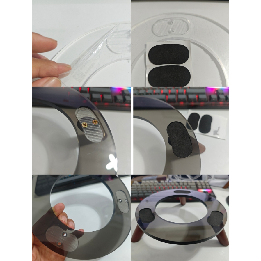 Harmankardon Harmankardon ขาตั้งเครื่องเสียง แก้วคริสตัล กันลื่น 2 3 4 รุ่น 4