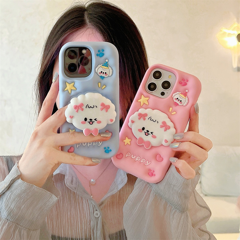 สําหรับIphone Case 17 Pro Max 16 Pro Max 15 Pro Max 14 Pro Max 13 Pro Max 12 Pro Max 3Dสามมิติการ์ตูนซิลิโคนนุ่มกรณี