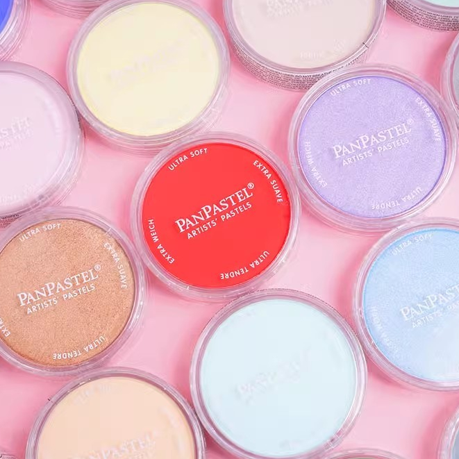 1ml แผ่นความดัน-อเมริกัน PanPastel สี Pressed Powder Pressed Powder Pressed Powder Palette 97 สี Soft Artist Full ชุด Pastel Pressed Powder Palette เด็กแต่งหน้า bjd รูประบายสีเพิร์ลโลหะสีพรีเมี่ยมสีเทา