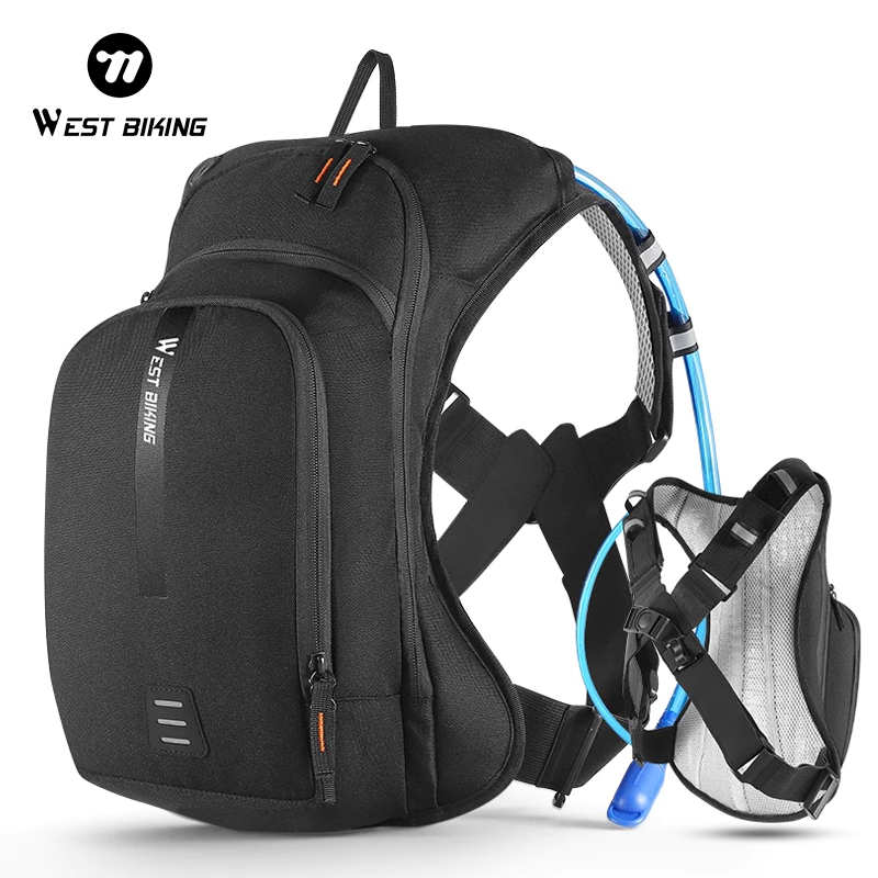 WEST BIKING กระเป๋าเป้สะพายหลัง ความจุ 10 ลิตร ปรับระดับได้ ตามหลักสรีรศาสตร์ สําหรับปีนเขา เล่นกีฬา ขี่จักรยาน