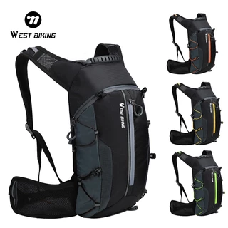 WEST BIKING กระเป๋าเป้สะพายหลัง ขนาด 10 ลิตร 16 ลิตร และกระเป๋าน้ํา 2 ลิตร เหมาะกับการพกพาเดินทาง ขี่จักรยาน ปีนเขา