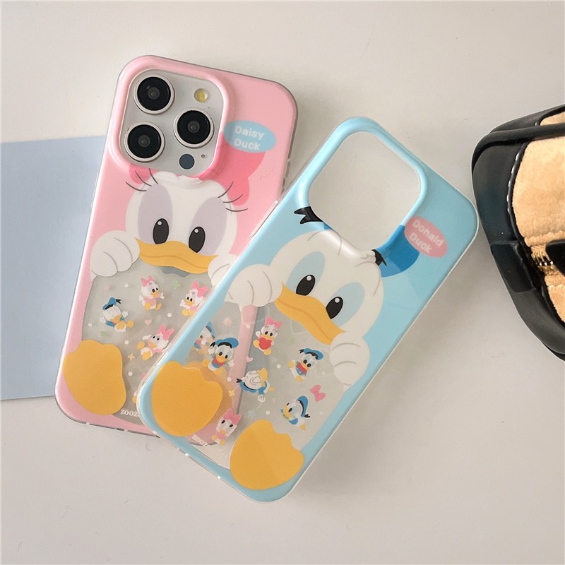 เคสโทรศัพท์ iPhone 16 Pro max 15 Pro max ลายการ์ตูน วัสดุ TPU IMD craft double-deck เคสโทรศัพท์