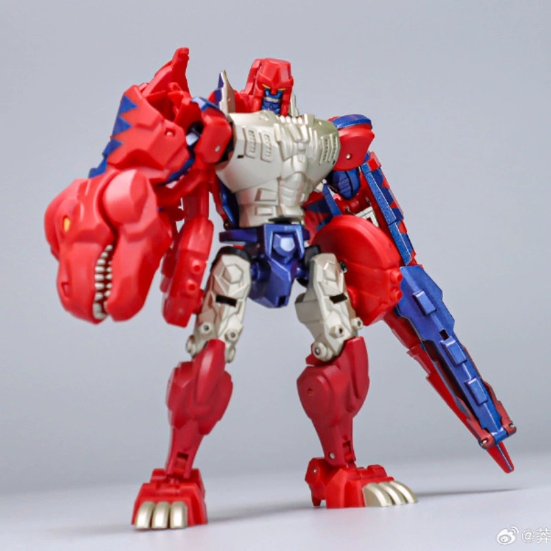 2024 ใหม่เปลี่ยนหุ่นยนต์ของเล่น RT-02R Red Tyrannosaurus Rex ของเล่นขนาดเล็กในสต็อก !
