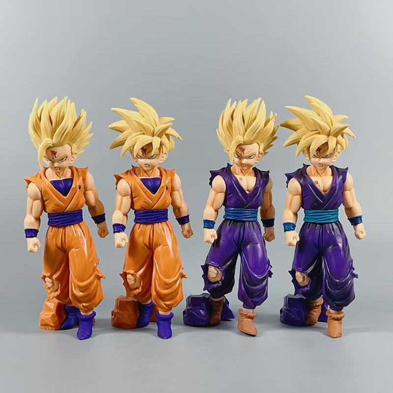 20ซม.dragon Ball Super SaiyanรูปBeast Son Gohan Battle Damage Son Gohan Handmadeอะนิเมะรุ่น