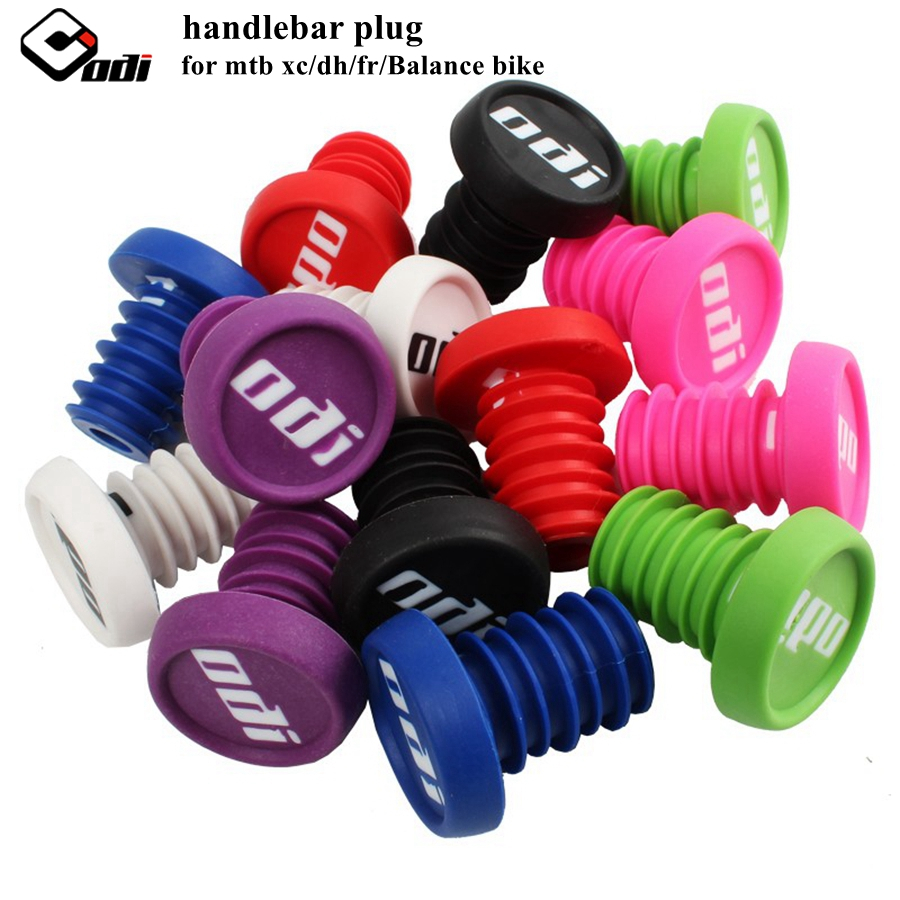 ปลั๊กแฮนด์ ODI สําหรับสกู๊ตเตอร์ จักรยานทรงตัว BMX, DH, FR และรถออฟโรด ฝาปิดปลายแฮนด์สีสันสดใส