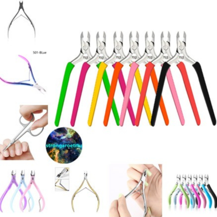 Strongaroetrtu สีสัน Olecranon กรรไกร Toenail คุด Dead Skin Remover เล็บ Cuticle Nipper เครื่องตัดขอบเล็บ Plier เครื่องมือ.